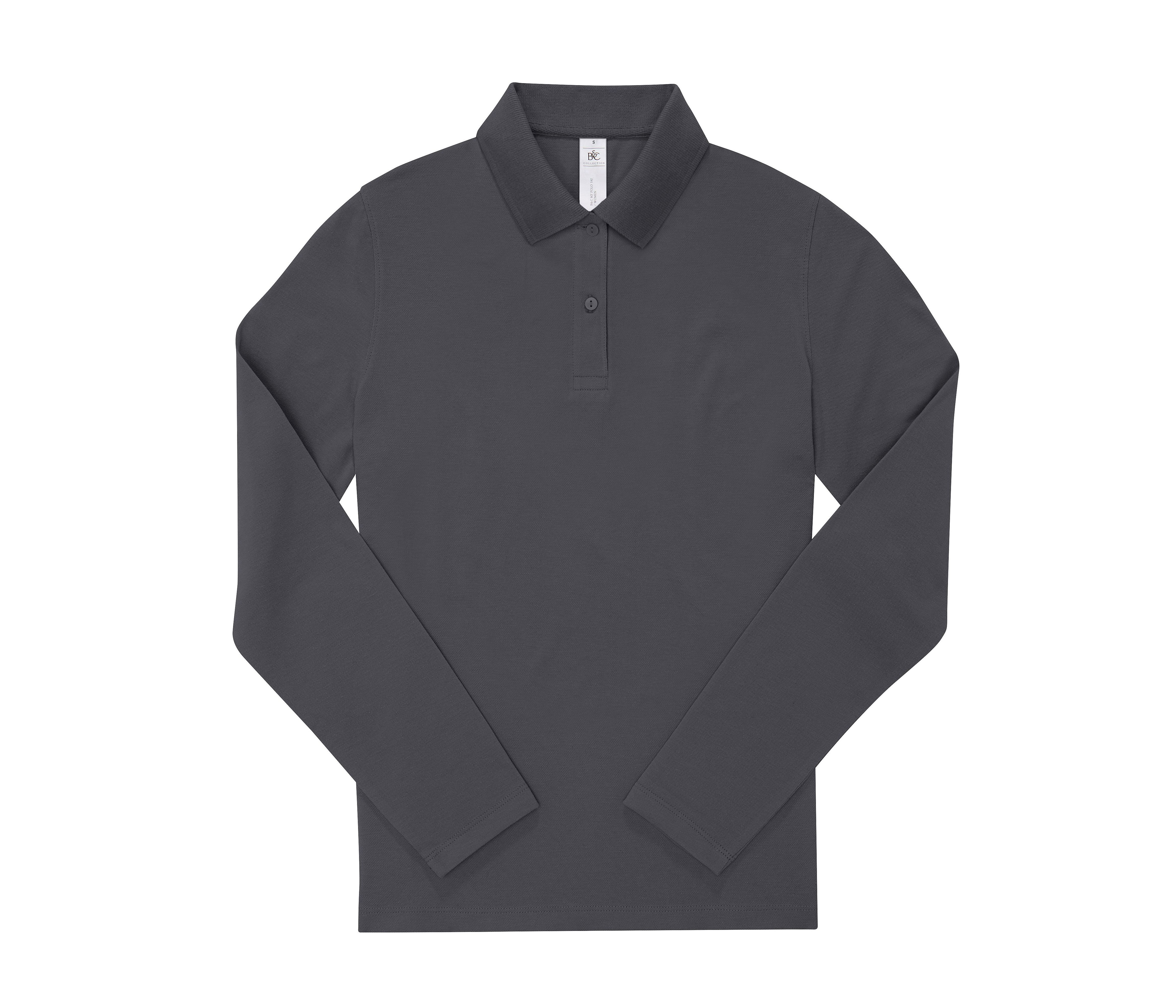 B&C MY POLO 180 LSL/WOMEN