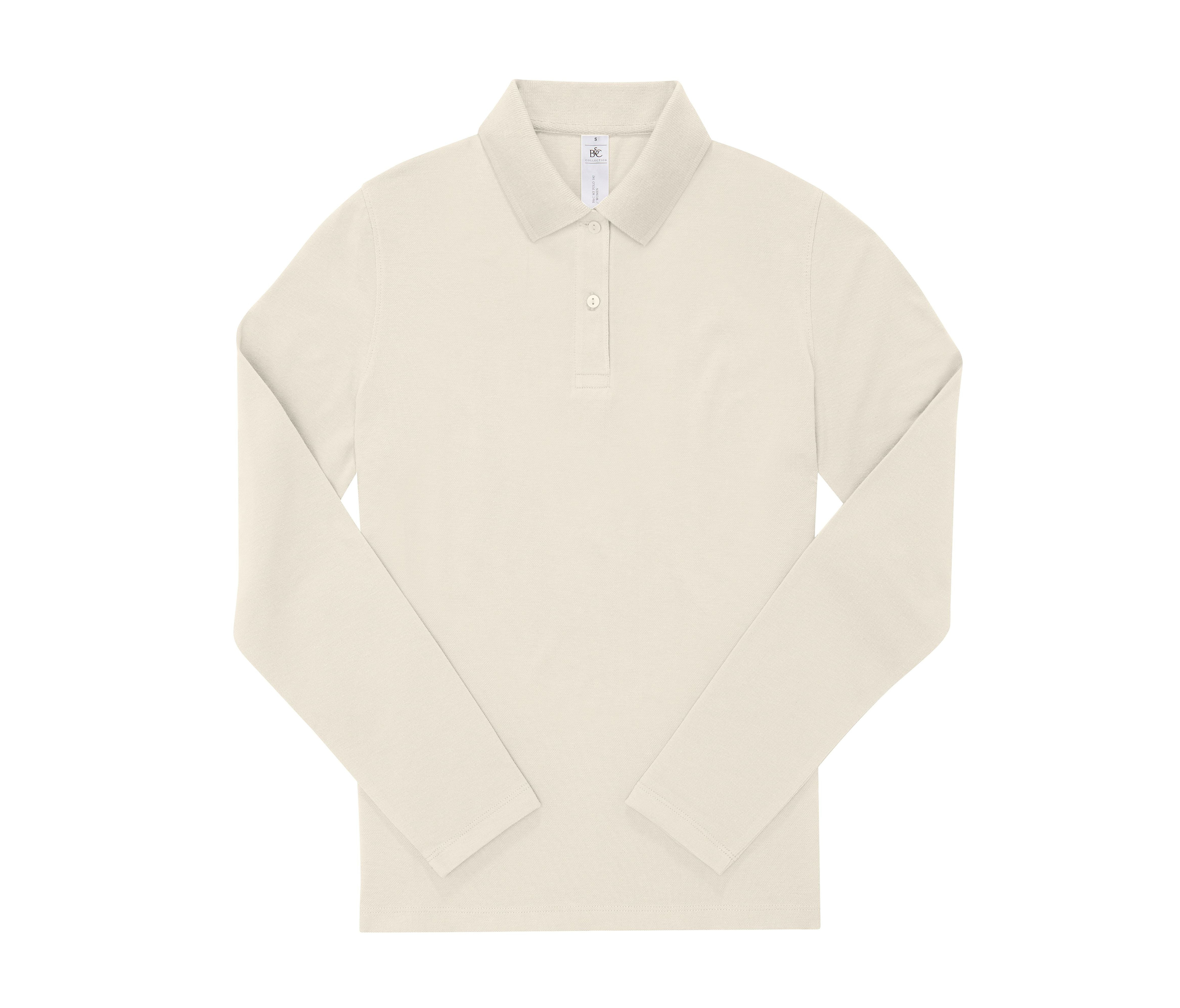 B&C MY POLO 180 LSL/WOMEN